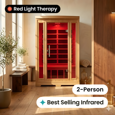 Laurel King Far Infrared Indoor Sauna - 2 Person