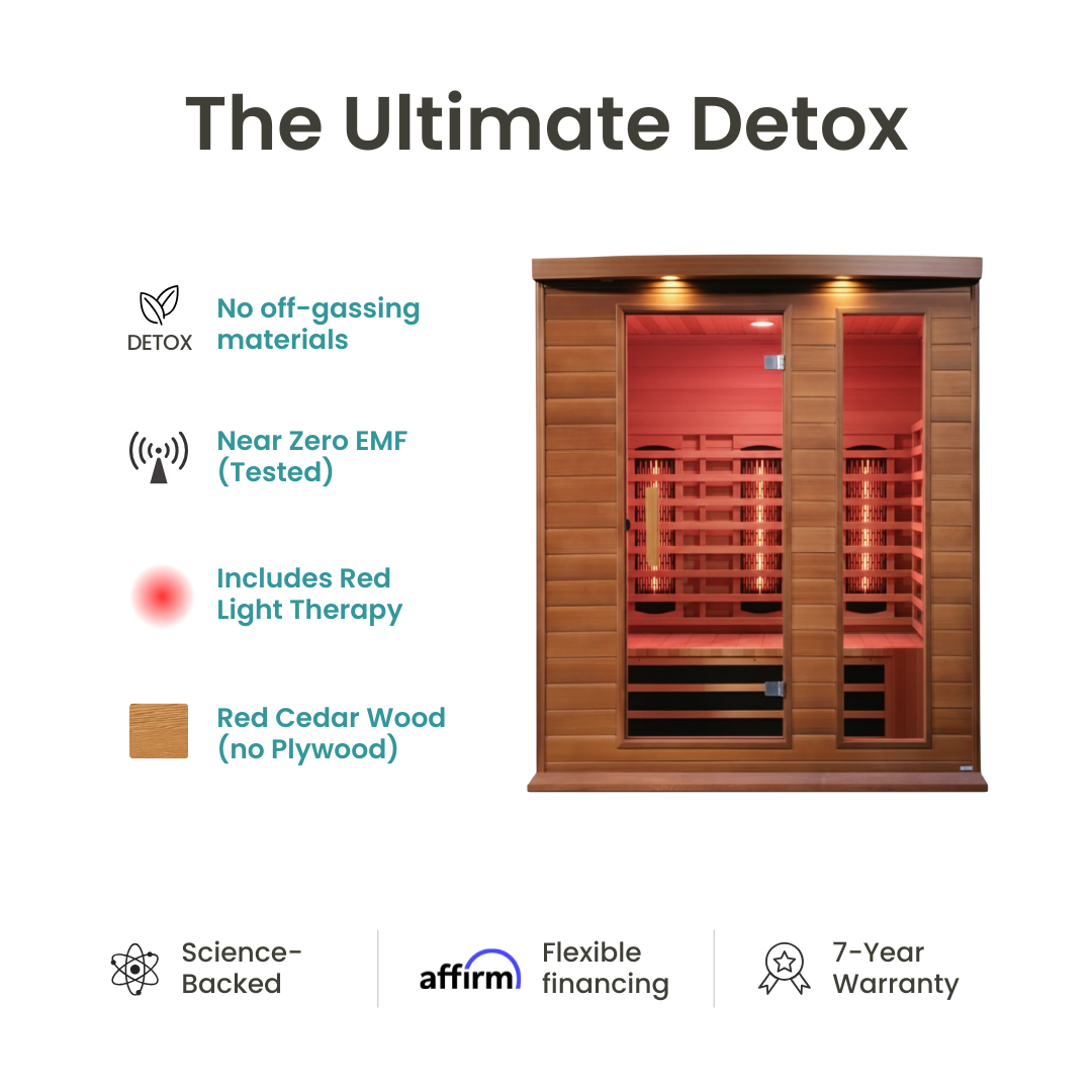 Affinity Full Spectrum Infrared Indoor Sauna - 3 Person