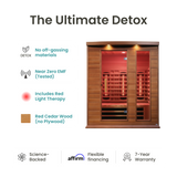 Affinity Full Spectrum Infrared Indoor Sauna - 3 Person