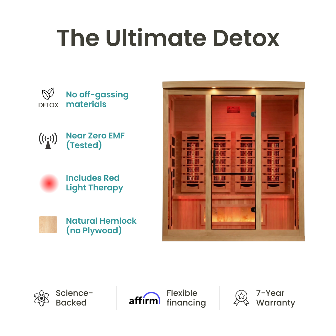 Grand Element Full Spectrum Infrared Indoor Sauna - 4 Person