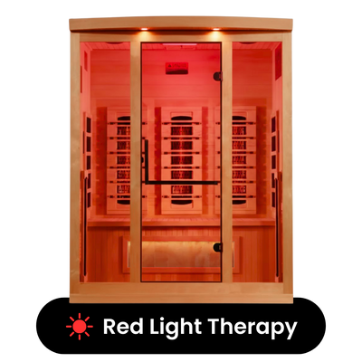 Element King Full Spectrum Infrared Indoor Sauna - 3 Person