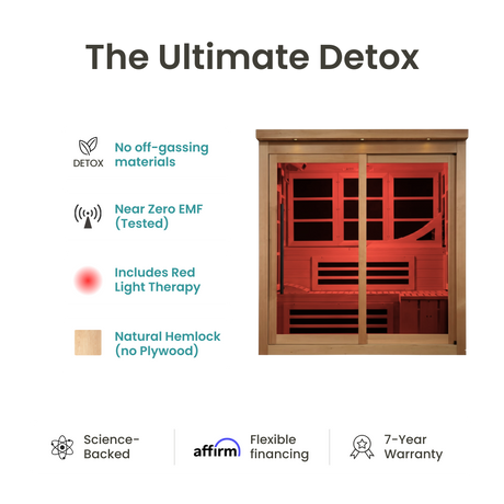 Elite Far Infrared Indoor Sauna - 6 Person