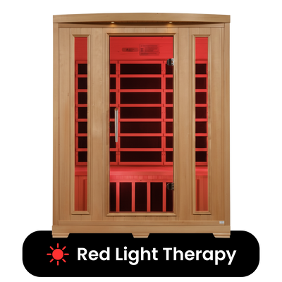Endurance Far Infrared Indoor Sauna - 3 Person