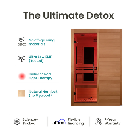 Glory Far Infrared Indoor Sauna - 2 Person