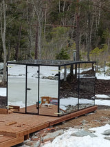 Panorama 4-Person Glass Cabin Sauna