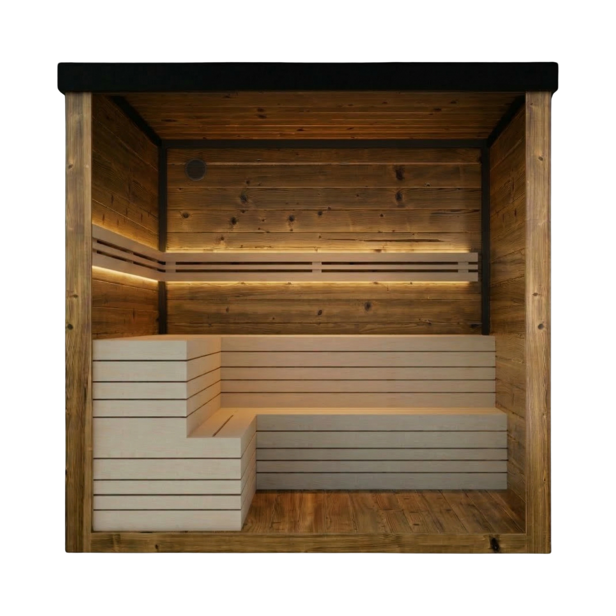 Monarch II Traditional Outdoor Sauna - 3 Person