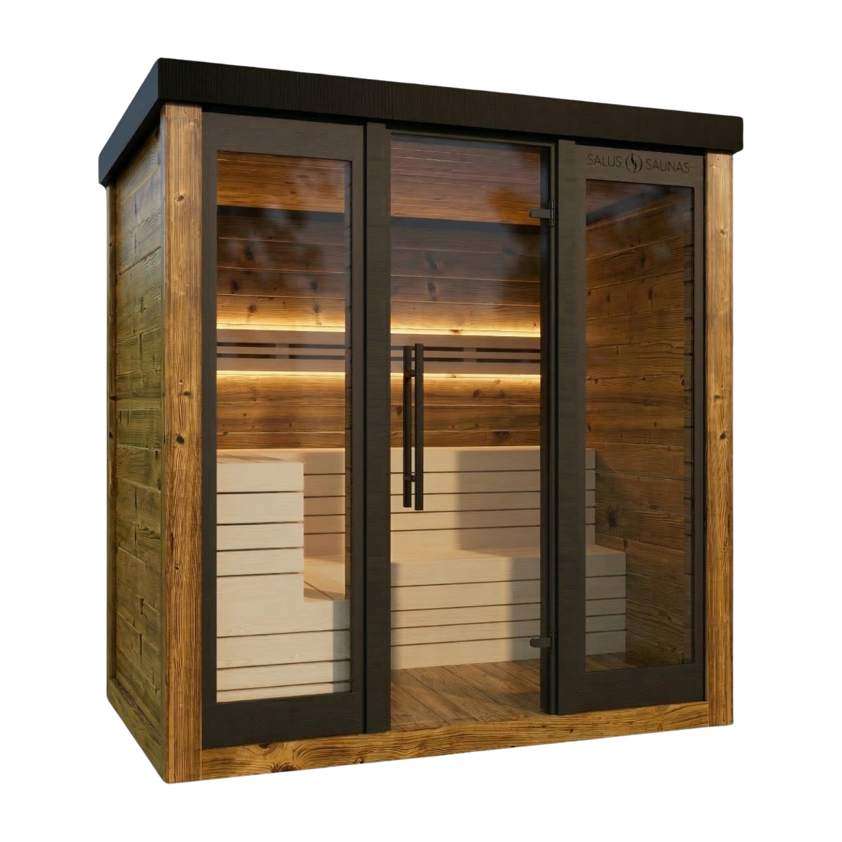 Monarch II Traditional Outdoor Sauna - 3 Person