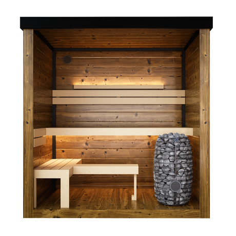 Monarch Traditional Outdoor Sauna - 3 Person