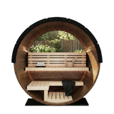 Nordic II Traditional Outdoor Barrel Sauna - 3 Person