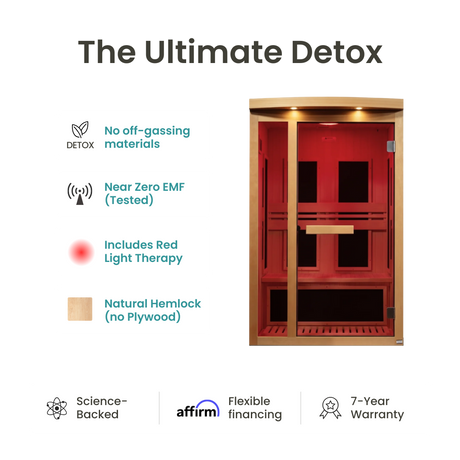 Paramount Far Infrared Indoor Sauna - 2 Person
