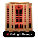 Pride Far Infrared Indoor Sauna - 3 Person
