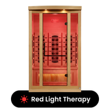 Respite Full Spectrum Infrared Indoor Sauna - 2 Person