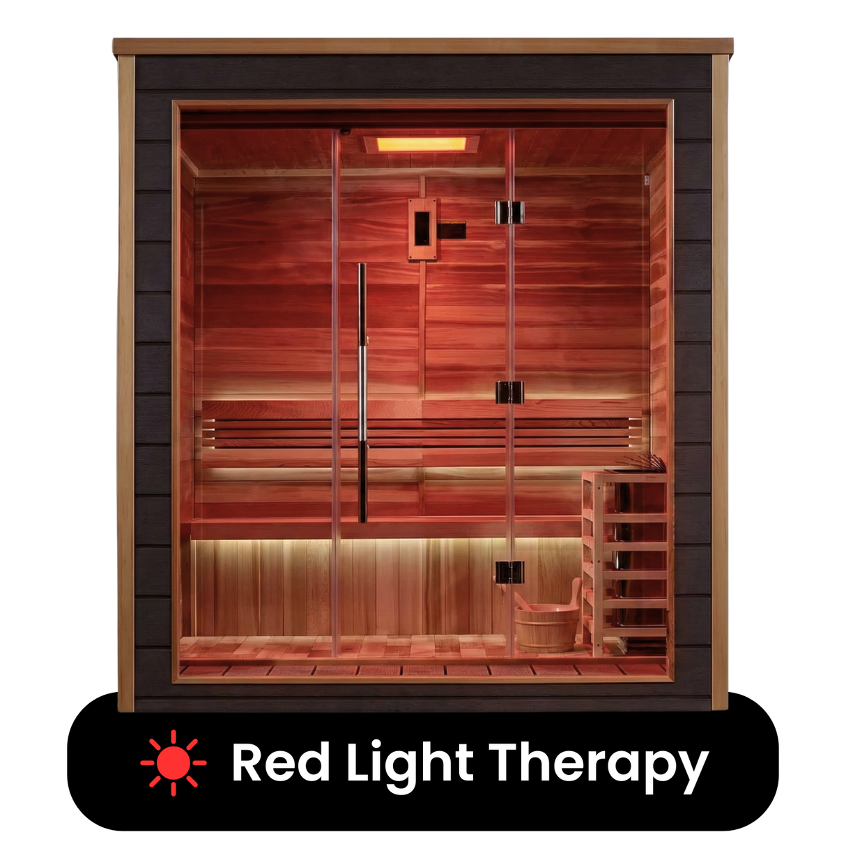 Revive II Traditional Indoor/Outdoor Sauna - 3 Person
