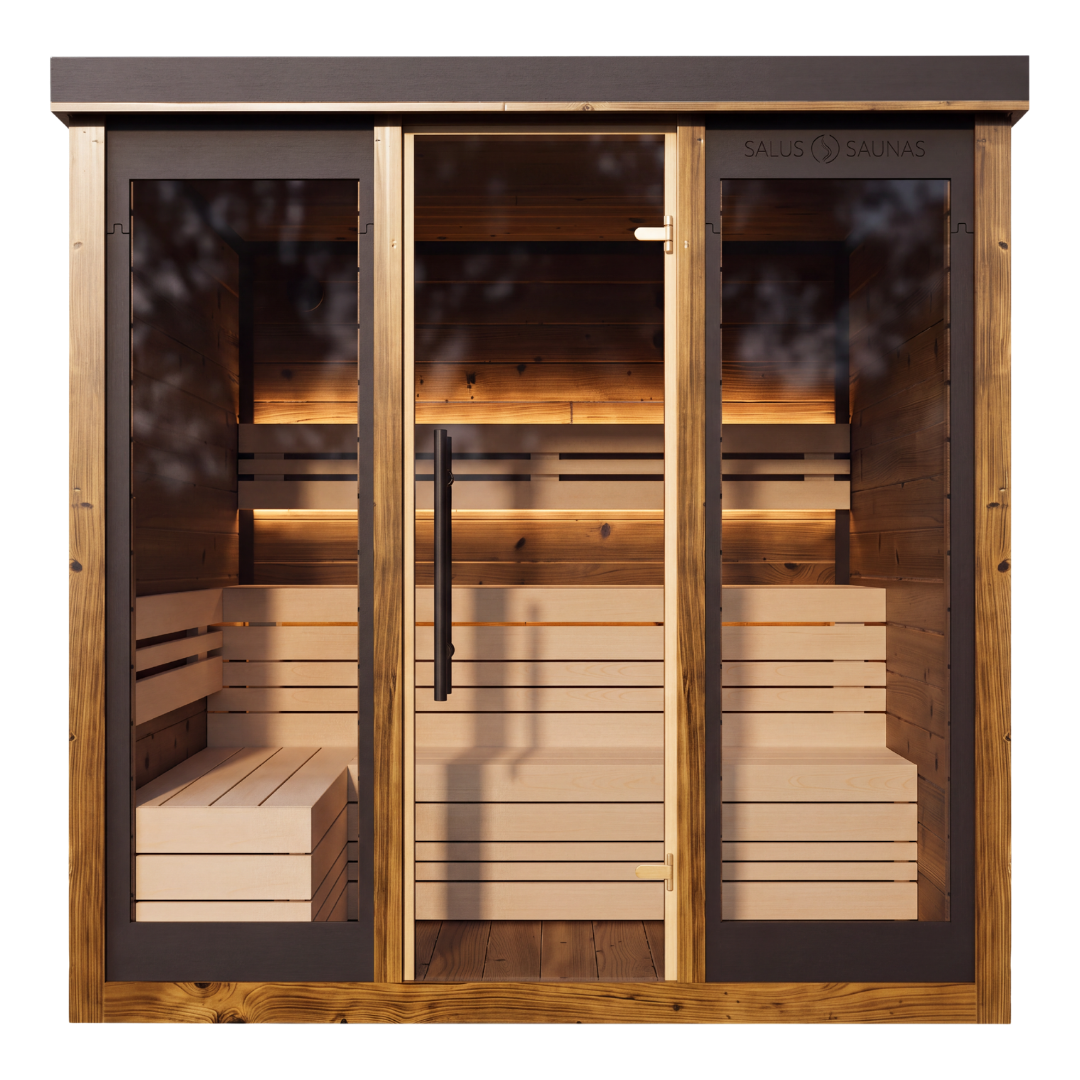 Monarch King II Traditional Outdoor Sauna - 4 Person