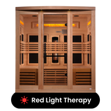 Grand Retreat Full Spectrum Infrared Indoor Sauna - 6 Person