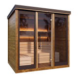 Monarch King II Traditional Outdoor Sauna - 4 Person