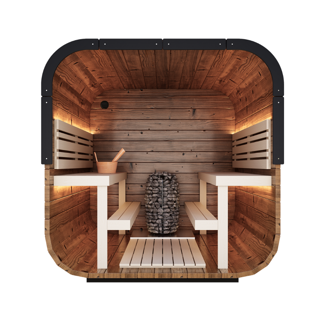 Grand Governor Traditional Outdoor Sauna - 6 Person