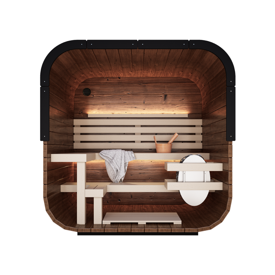 Governor Traditional Outdoor Sauna - 3 Person