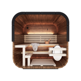 Governor King Traditional Outdoor Sauna - 4 Person