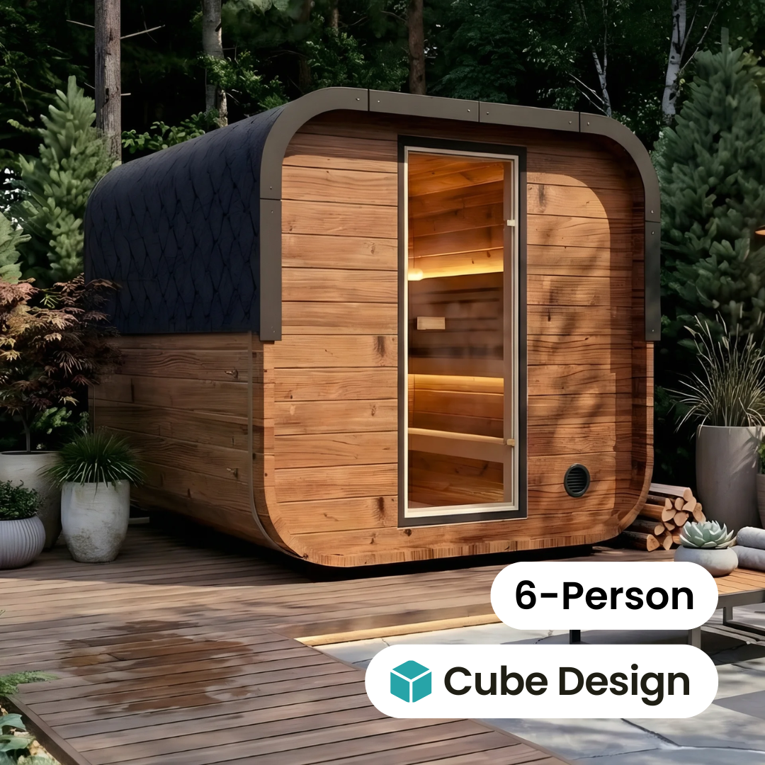 Grand Governor Traditional Outdoor Sauna - 6 Person