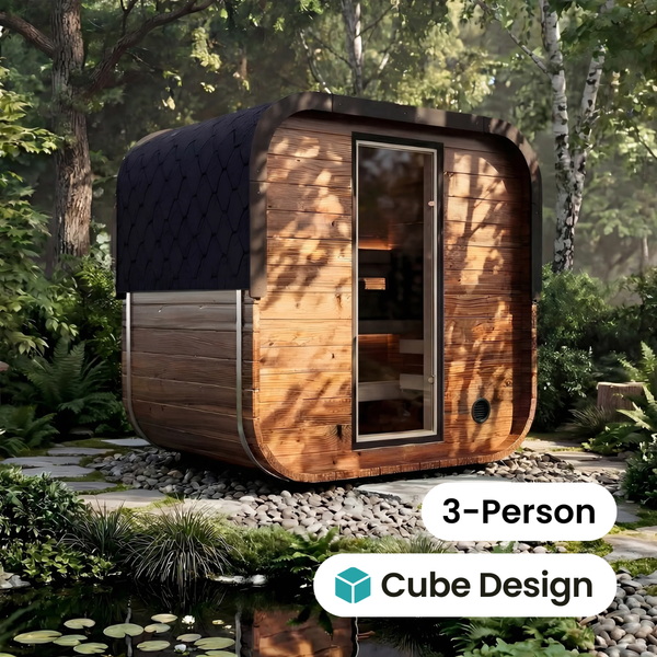 Governor Traditional Outdoor Sauna - 3 Person