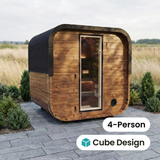 Governor King Traditional Outdoor Sauna - 4 Person