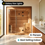 Grand Ally Traditional Indoor Sauna - 6 Person