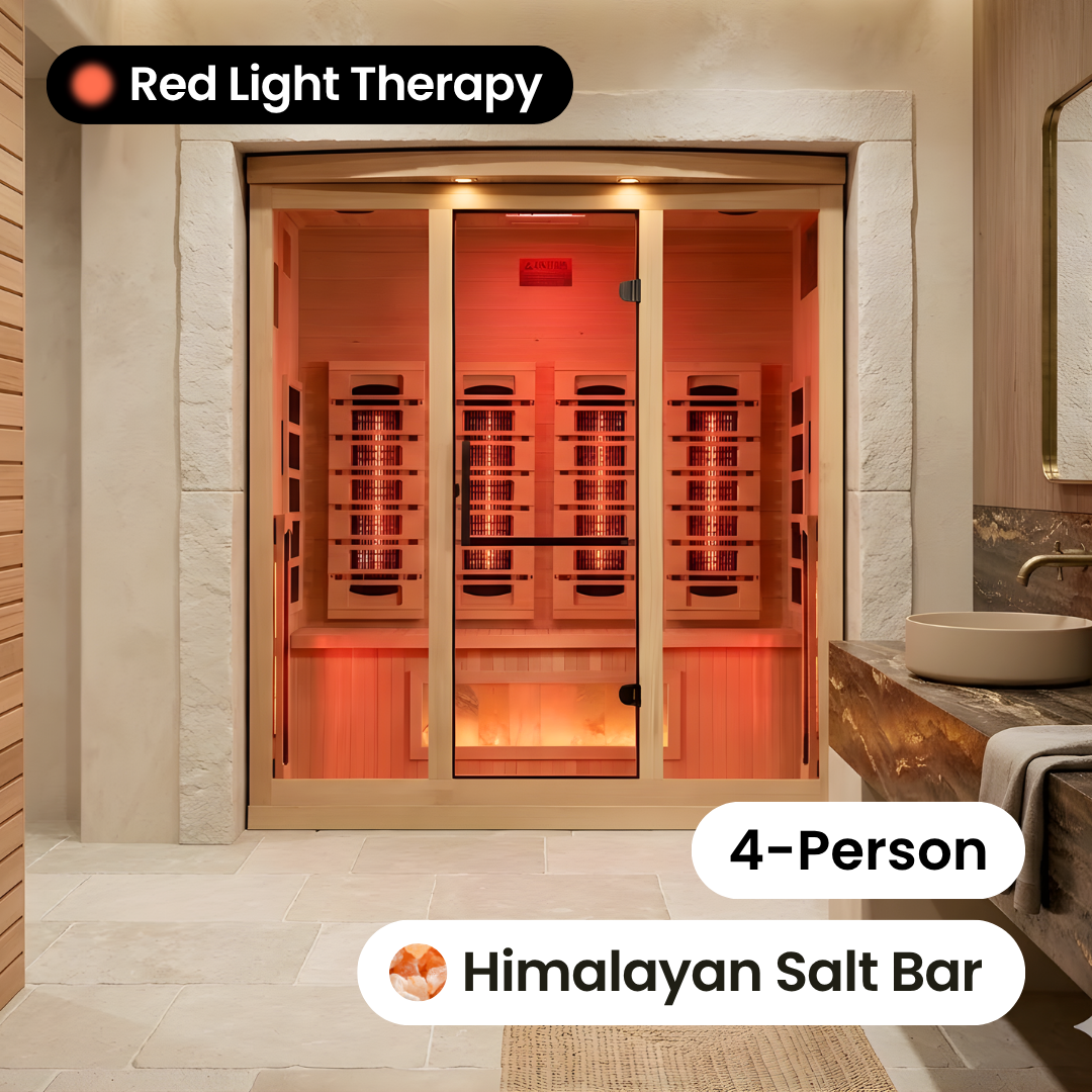 Grand Element Full Spectrum Infrared Indoor Sauna - 4 Person