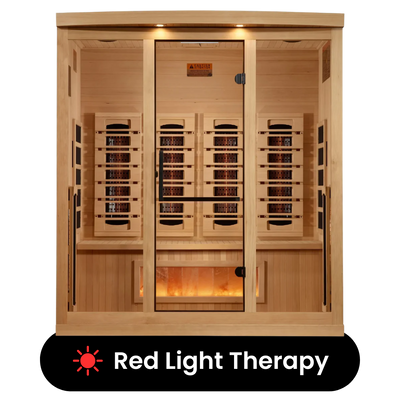 Allure Full Spectrum Infrared Indoor Sauna Red Light Therapy
