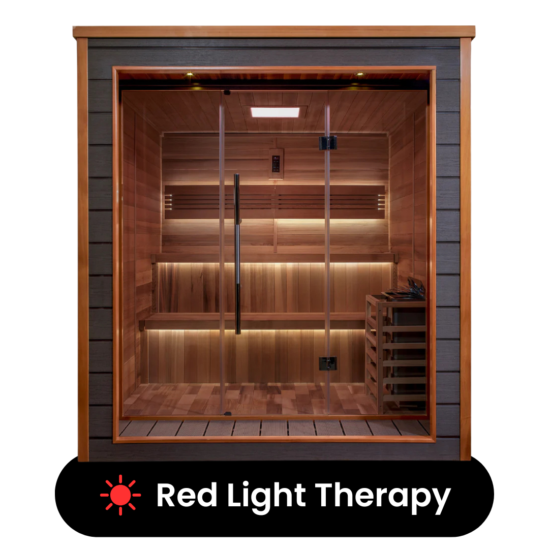 Aspire II Traditional Indoor/Outdoor Sauna - 6 Person