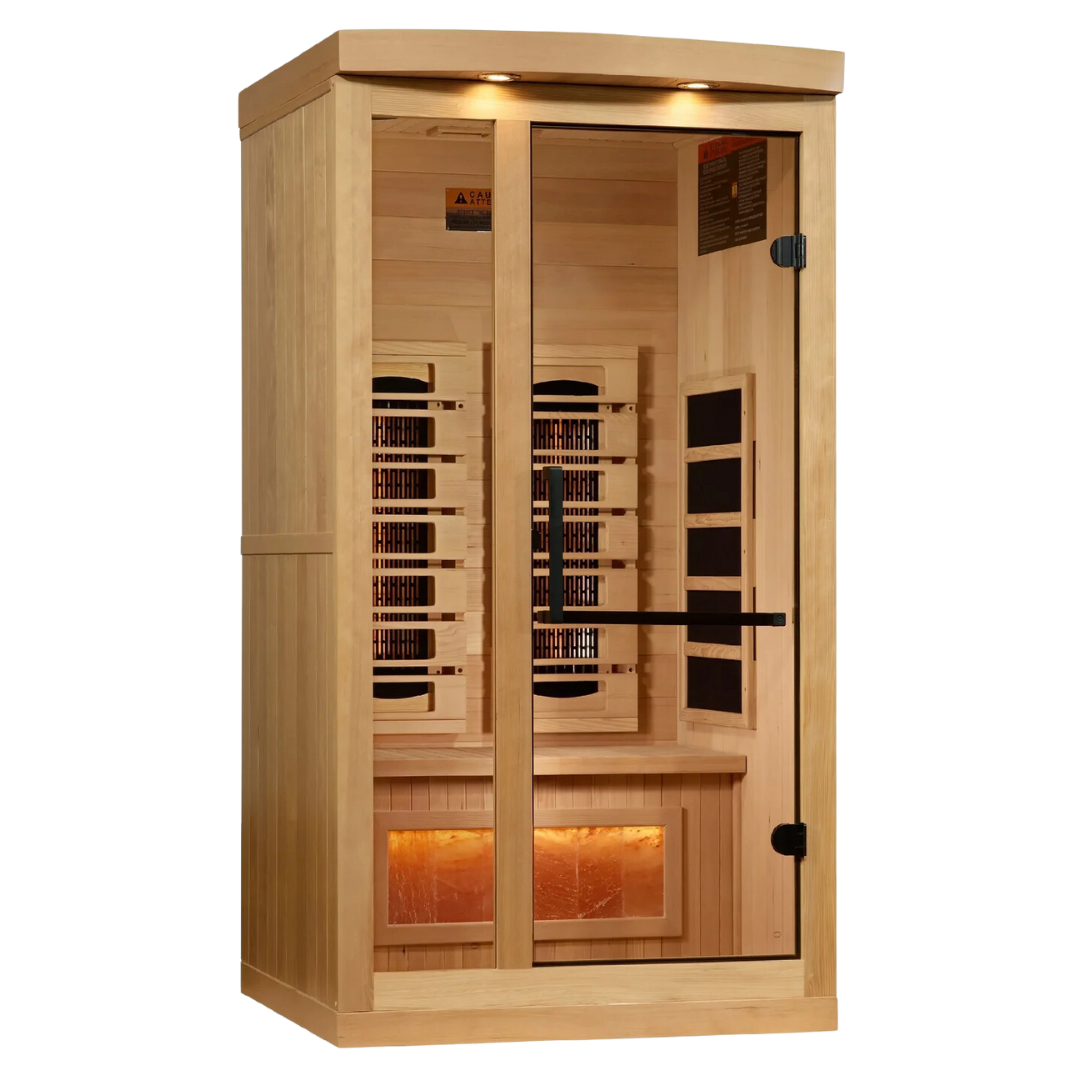 Aspect Full Spectrum Infrared Indoor Sauna - 1 Person