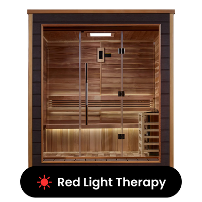 Revive II Traditional Indoor/Outdoor Sauna - 3 Person