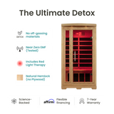 Sparkle Far Infrared Indoor Sauna - 1 Person
