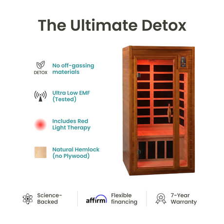 Splendid Far Infrared Indoor Sauna - 1 Person