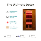 Superb Far Infrared Indoor Sauna - 2 Person
