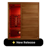 Uplift Full Spectrum Infrared Indoor Sauna - 3 Person