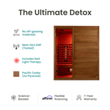 Uplift Full Spectrum Infrared Indoor Sauna - 3 Person