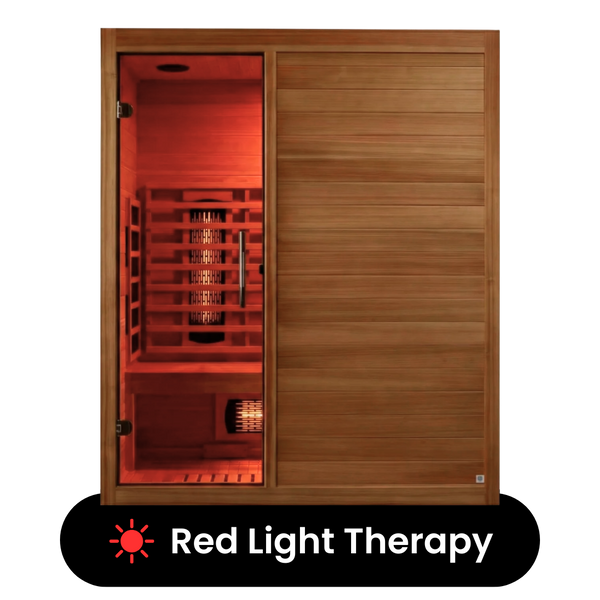 Uplift Full Spectrum Infrared Indoor Sauna - 3 Person