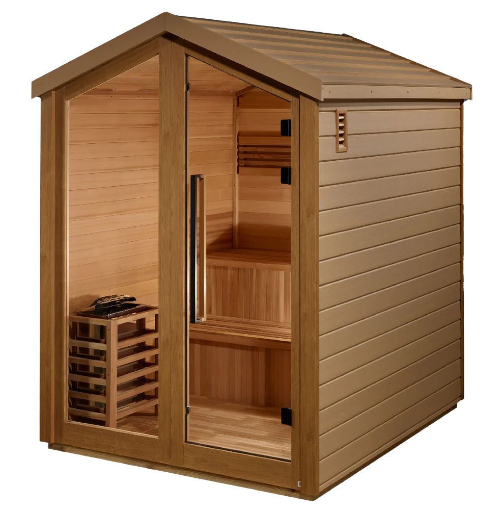 Solara Traditional Outdoor Sauna - 6 Person