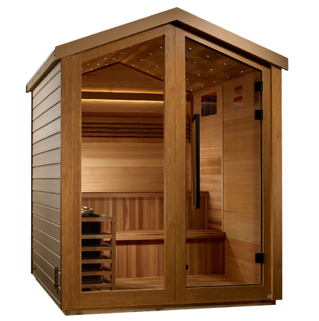 Solara Traditional Outdoor Sauna - 6 Person