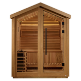 Solis Traditional Outdoor Sauna - 3 Person
