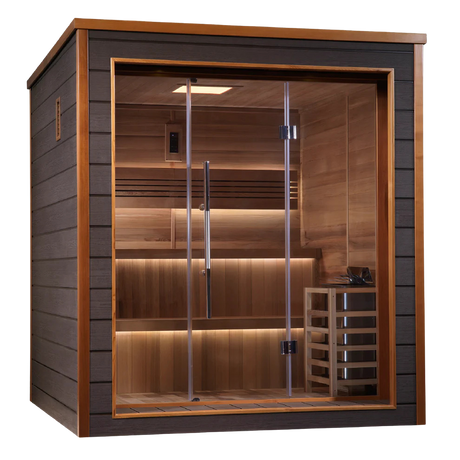 Aspire II Traditional Indoor/Outdoor Sauna - 6 Person