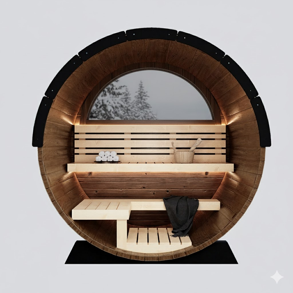 Sauna Window Options