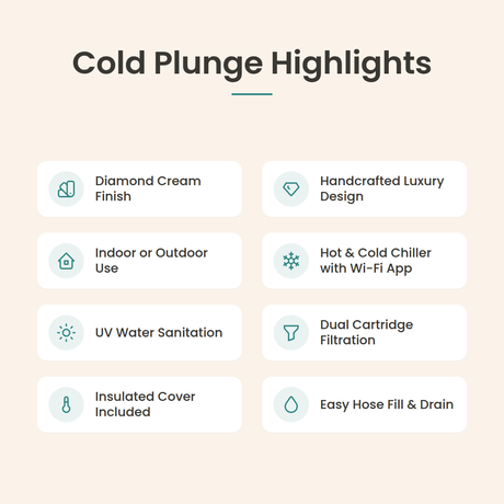 Loki Diamond Cream Cold Plunge - Highlights