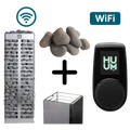 HUUM Steel Heater w/ Wi-Fi Bundle