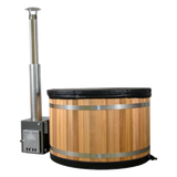 Splash Barrel Soak Tub - Clear Red Cedar
