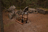 Deluxe Panorama 6-Person Glass Cabin Sauna